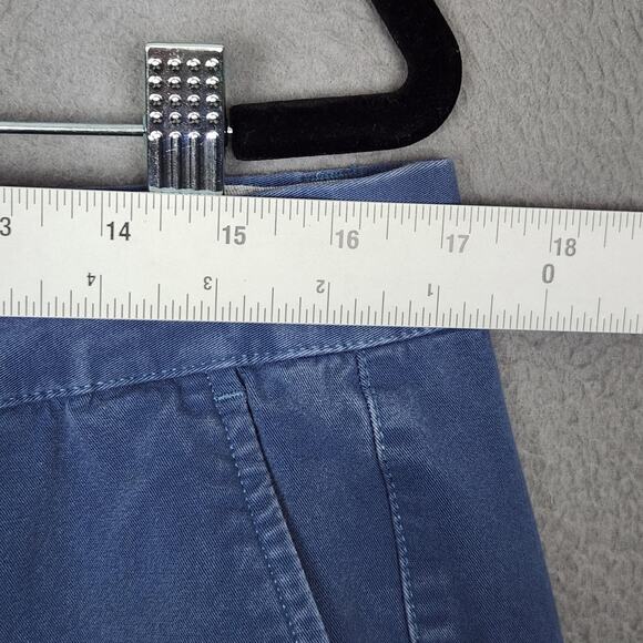 Bonobos Pants Mens 34x32 Blue Athletic Fit Chino Stretch Flat Front Actual 34X29 - Picture 3 of 16